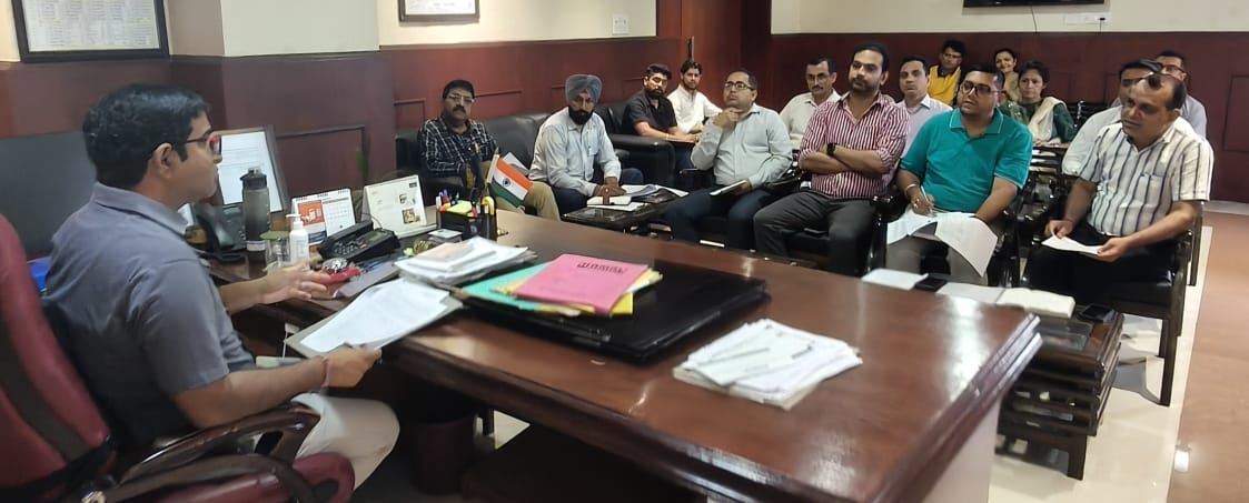 District level Aadhaar monitoring committee meeting held, special emphasis on Aadhaar registration of children in the age group of 0 to 5 years.